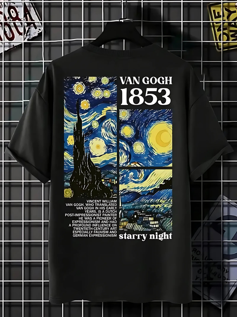 T-Shirt Oversized - VAN GOGH 1853
