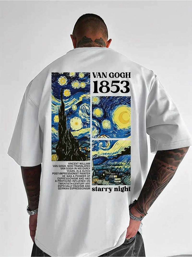 Oversized - VAN GOGH 1853 WHITE