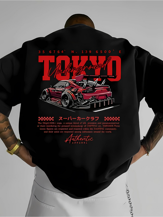 T-Shirt Oversized - TOKYO UNDERGROUND