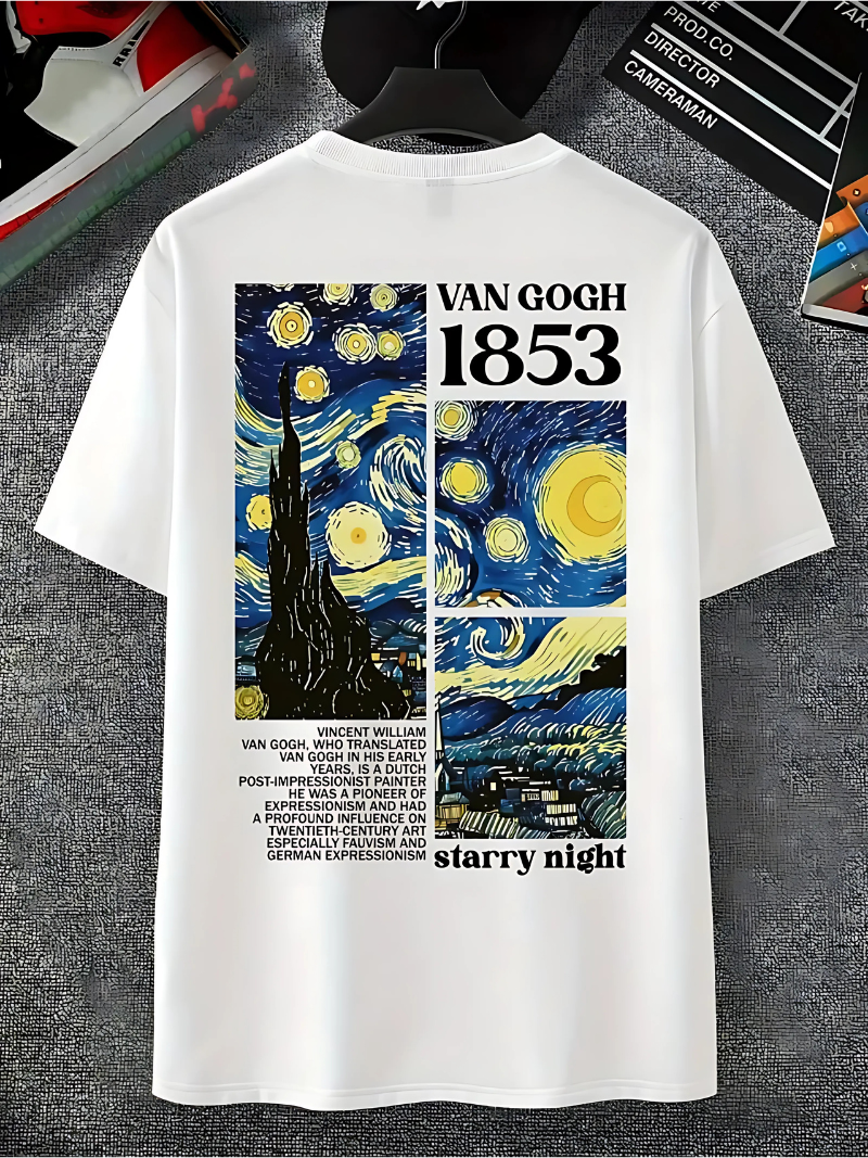 Oversized - VAN GOGH 1853 WHITE