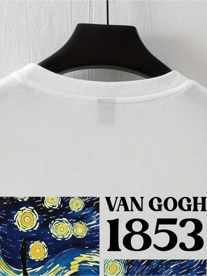 Oversized - VAN GOGH 1853 WHITE