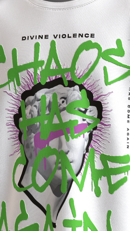 Oversized T-shirt Violence