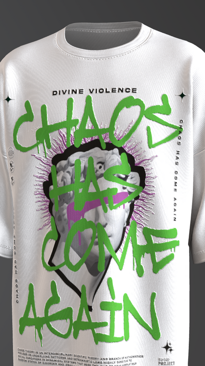 Oversized T-shirt Violence